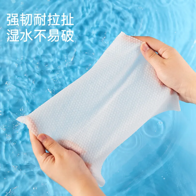 Mian'an Pearl Cotton Soft Compressed Washcloths (Travel-Size, Pack of 3 Bags, 10 pieces per bag)