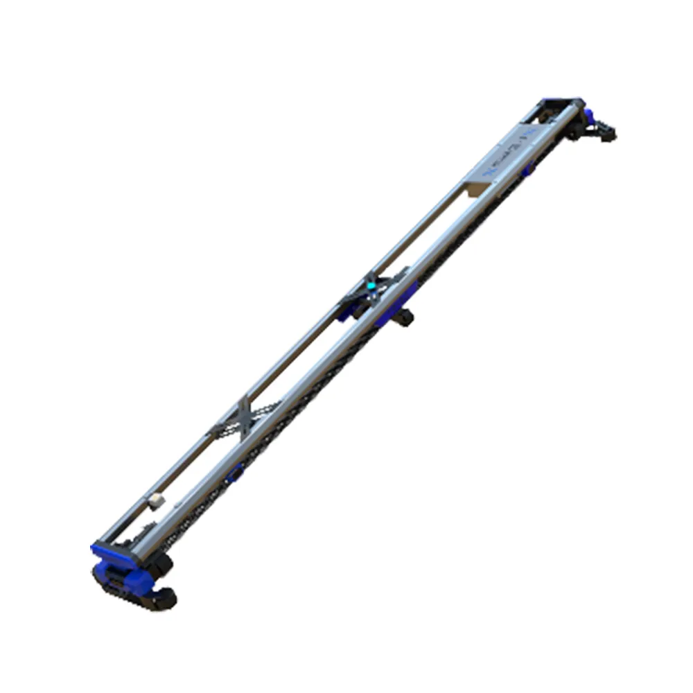 Track-type photovoltaic panel cleaning robot