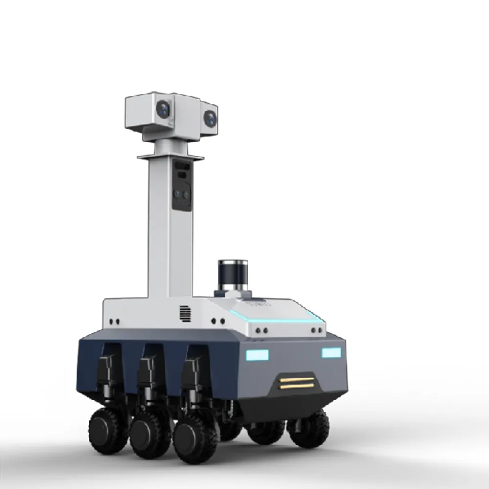 Outdoor security patrol robot