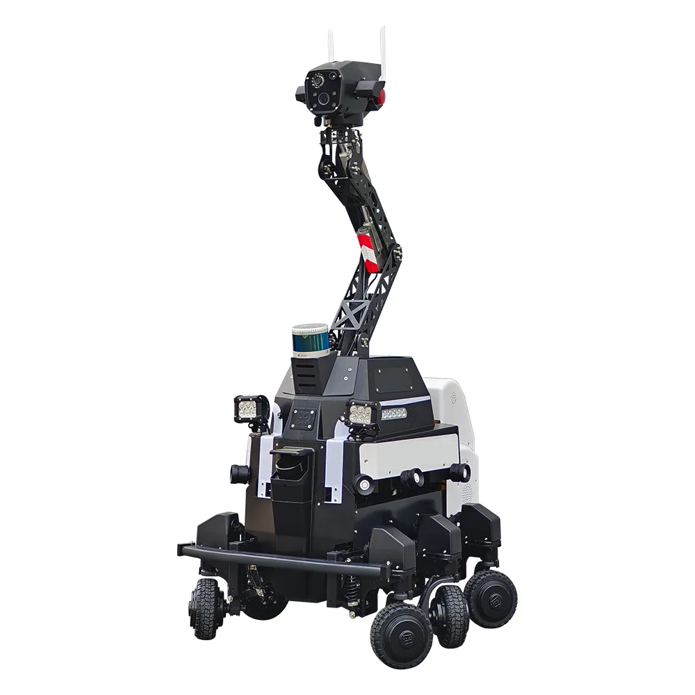 Outdoor security patrol robot