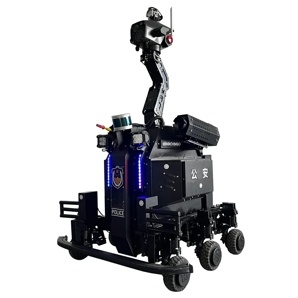Outdoor security patrol robot