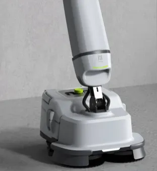 Handheld floor scrubber