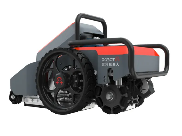 Seam closing shot blasting and full-ship surface roughening robot