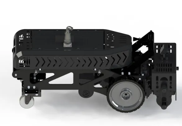 Ball tank inner wall polishing robot