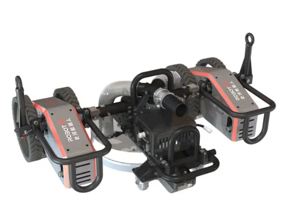 Water jet cleaning robot