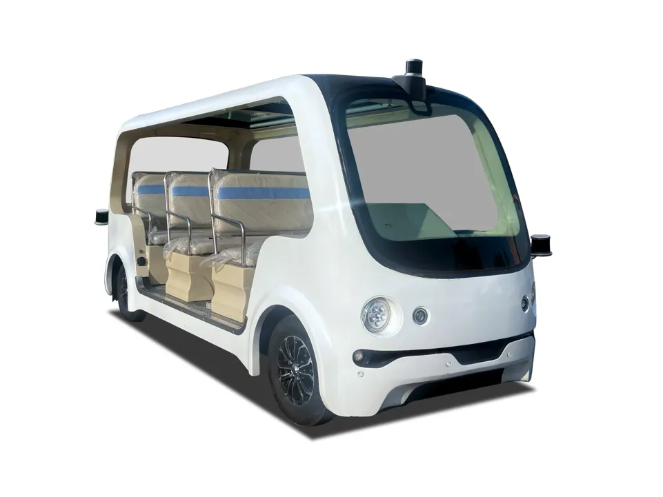 8-seater driverless shuttle buses
