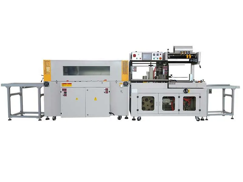 Fully automatic edge-sealing shrink packaging machine