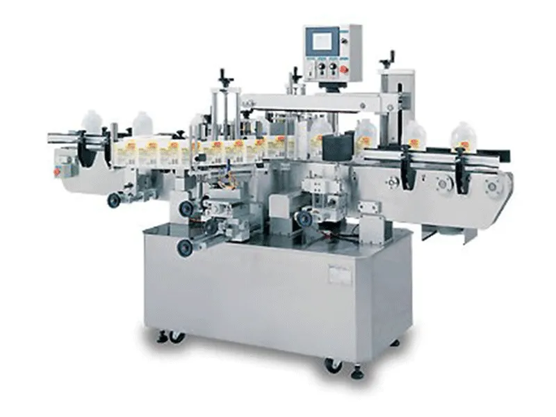 Double-sided side-labeling automatic labeling machine