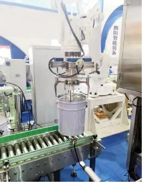 Small Bucket Palletizing Robot