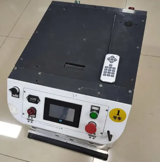 Material-handling robot, backpack-style AGV cart, and submersible logistics transporter