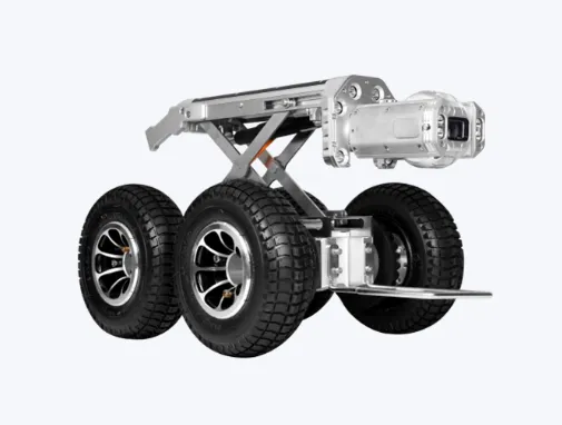 Next-generation dual-digital HD pipeline inspection robot