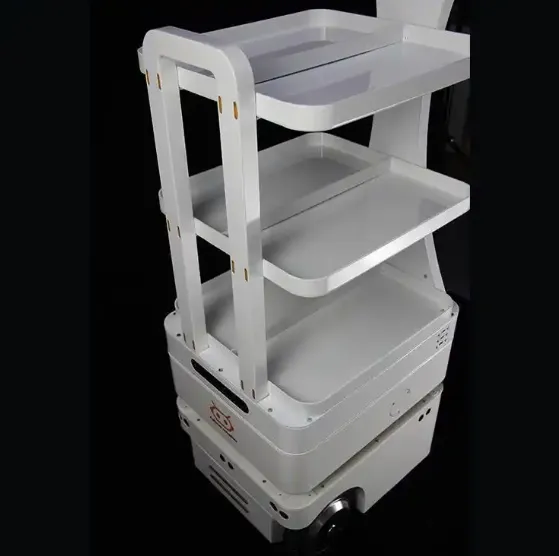 Transportation service robot, hospital specimen transport, material transport