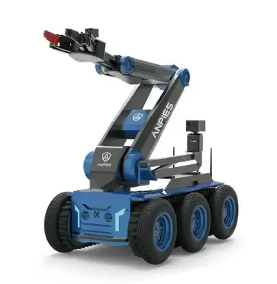 Large-scale specialized tracked bomb disposal robot