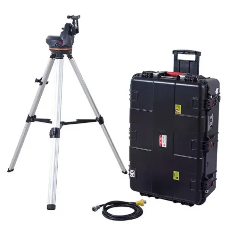 Tree-cutting laser cannon, long-range laser obstacle-clearing device