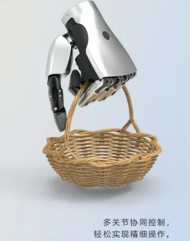 Humanoid robotic hand