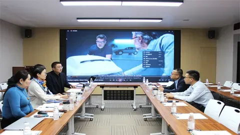 Ramon Gallen, General Manager of the Asia Region of the Abu Dhabi Ports Group (ADPG), and his delegation visited Wdoodoo of Guolian Co., Ltd