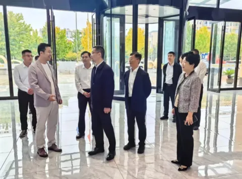 湖北省委常委、统战部部长宁勇调研易卜拉图华中 (习水) 鸡蛋交易中心